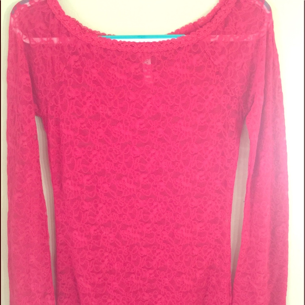 Red Slip from Victoria’s Secret Lacey Collection